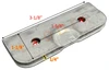 LadderProducts.com | Spreader Clip Kit for Louisville Combo Ladders (Pair) Clip Dimensions
