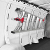LadderProducts.com | Weather Guard Model 250 Sliding Ladder Rack for Vans & Enclosed Trailers