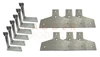 LadderProducts.com | Prime Design Side Wall Mounting Kit FBM-1027-BLK for 3 Crossbar ErgoRacks on Box Trucks