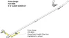 LadderProducts.com | Prime Design Clamp Down Handle Assembly CDR-8826 for FEA-0008 ErgoRack Clamp Down Feature