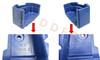 LadderProducts.com | Werner MT Series Powerlite Rails Foot Kit 36-135