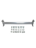 LadderProducts.com | Little Giant Lunar 16'-28' Base Rail Round Rung Step 16-7/16" 31228