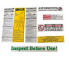 LadderProducts.com | Safety Label Sticker Kit For Step Ladders