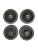 LadderProducts.com | 5" X 1-1/4" Thermoplastic Rubber Wheel with 3/8" Ball Bearing