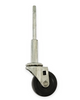 LadderProducts.com |  2" x 3/4" Soft Rubber Caster Wheel with 5/16" Threaded Stem