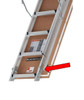 LadderProducts.com | Louisville Attic Ladder Bottom & Middle Section Square Hinges PK1059 (Pair)