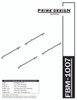 LadderProducts.com | Prime Design FBM-1007 RAM ProMaster Roof Mounting Kit