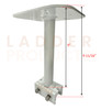 LadderProducts.com | Prime Design ASH-8125 Strobe & Go Light Pedestal Holder 9 IN