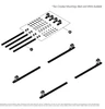 LadderProducts.com | Prime Design AluRack Pickup Universal Base Mounting Module FBM-1026-BLK (Black)