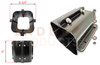 LadderProducts.com | Prime Design Conduit Carrier Coupler (Splice) Assembly Dimensions