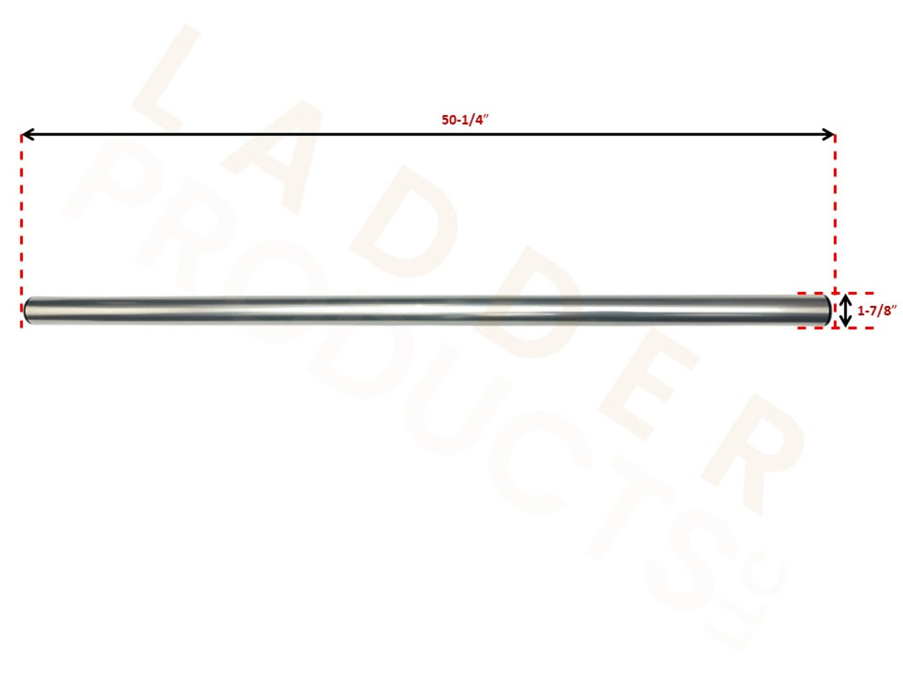 LadderProducts.com | Prime Design Roller Tube Assembly 49.75 in Tube for AluRacks ROL-7009