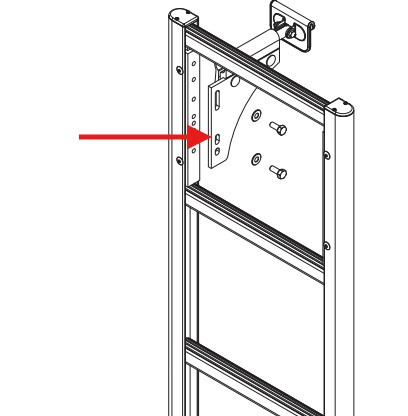 LadderProducts.com | Prime Design AAL Universal Top Mounting Assembly MAK-0108