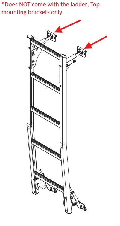 LadderProducts.com | Prime Design AAL Universal Top Mounting Assembly MAK-0108