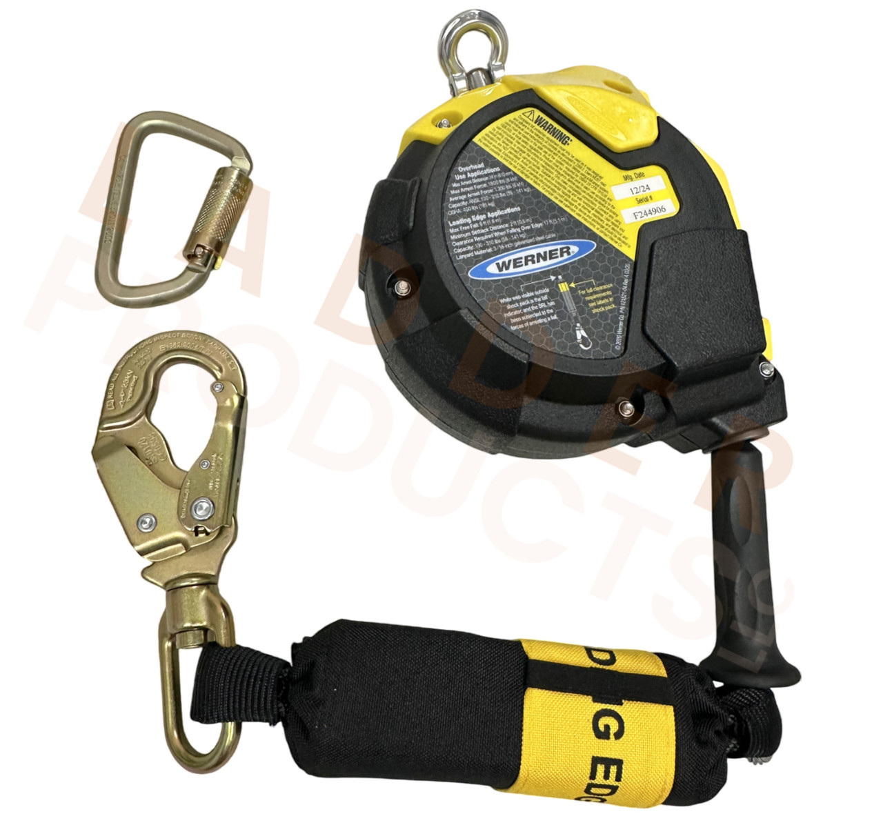 Werner Max Patrol Leading Edge 20' Cable Self-Retracting Lifeline