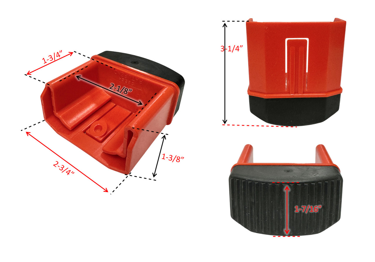 LadderProducts.com | Little Giant Outer Snap Foot Kit 58564