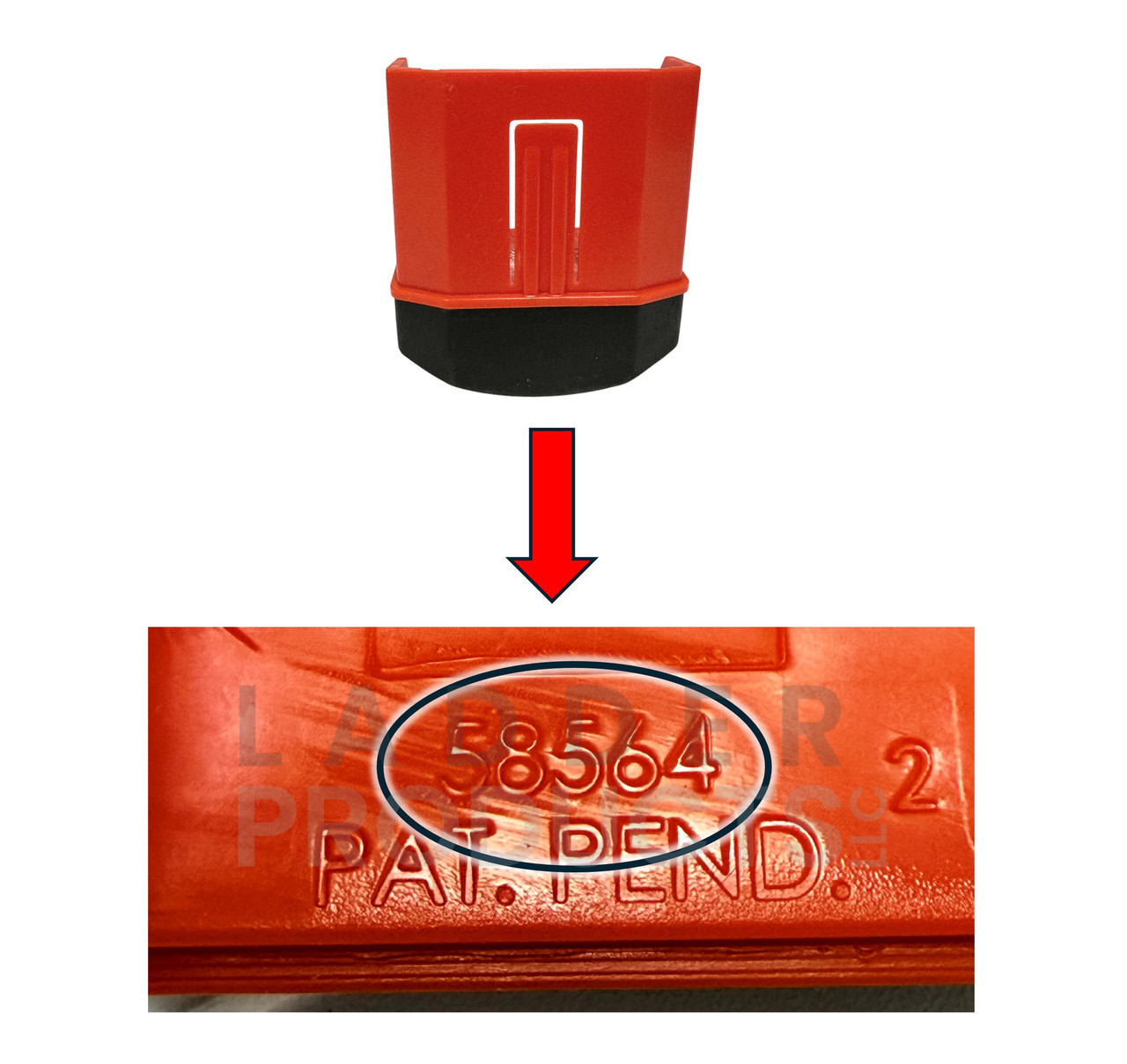 LadderProducts.com | Little Giant Outer Snap Foot Kit 58564