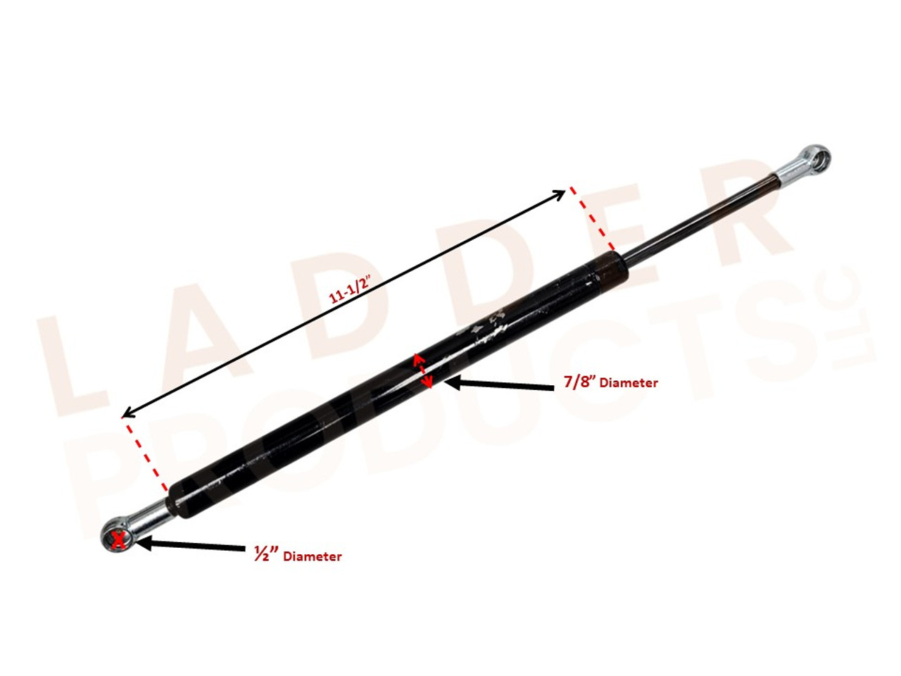 LadderProducts.com | Adrian Steel Prolift Rear Strut 58239 LadderProducts.com | Adrian Steel Prolift Rear Strut 58239