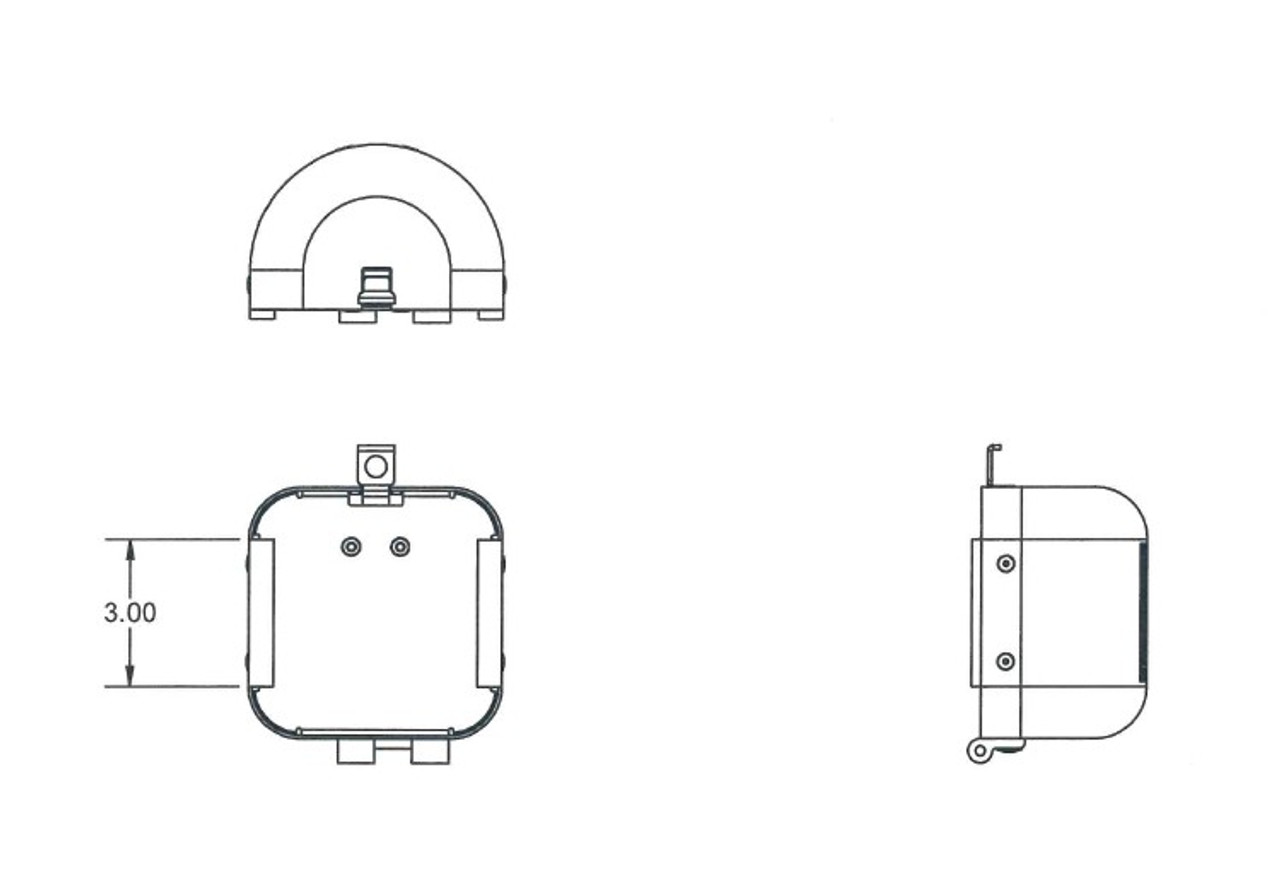 LadderProducts.com | Prime Design Conduit Carrier Door Padlock Assembly CON-8806