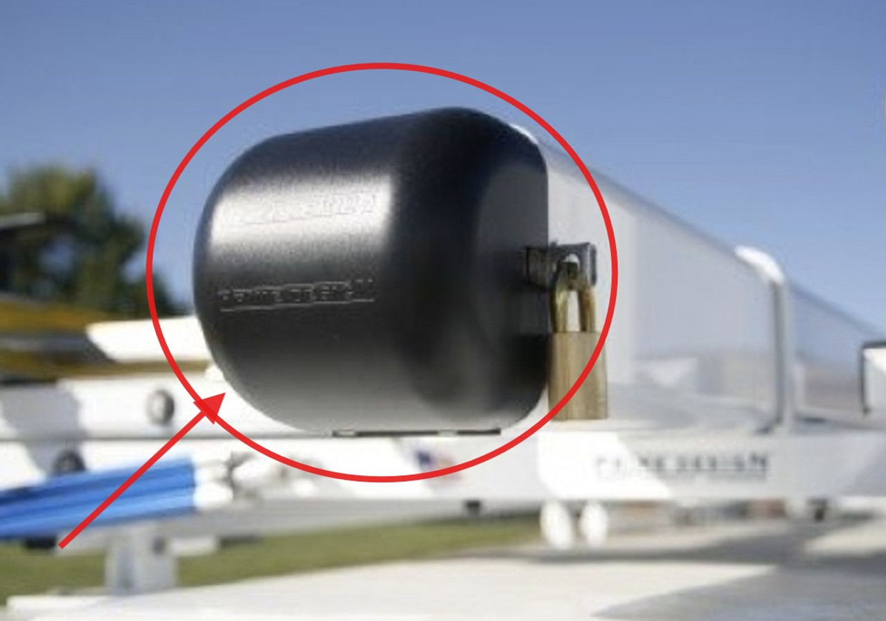 LadderProducts.com | Prime Design Conduit Carrier Door Padlock Assembly CON-8806