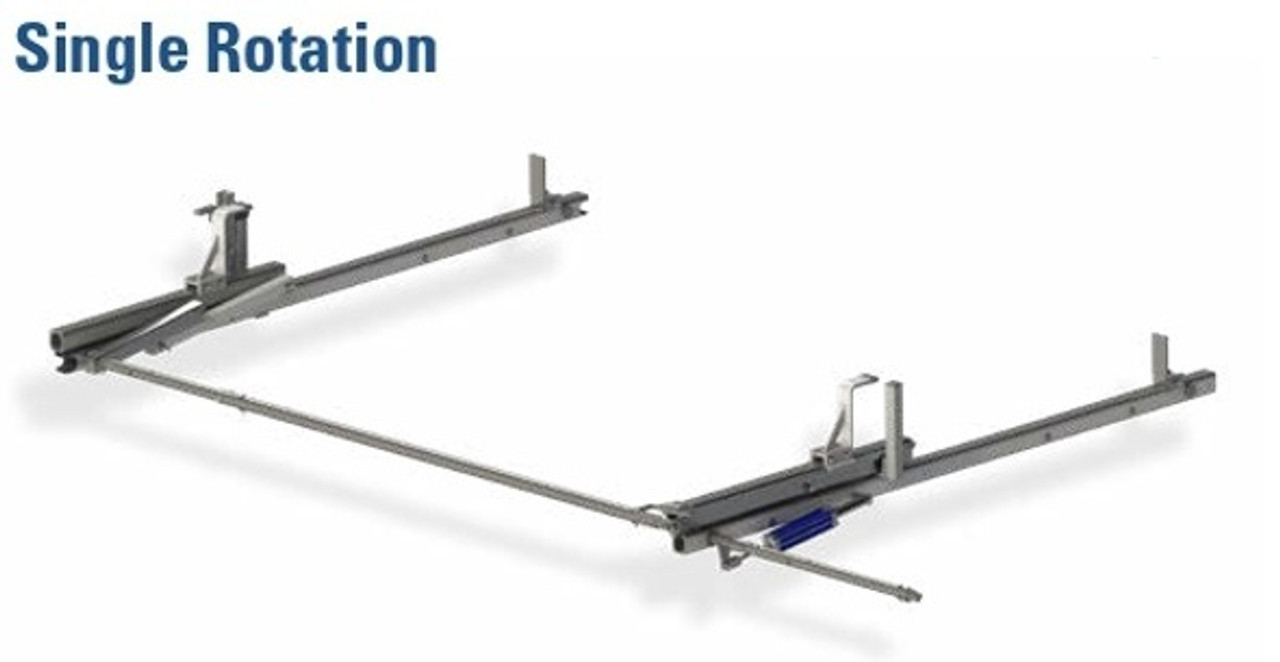 LadderProducts.com | Prime Design NextGen ErgoRack BR-FT-72-M – Universal Side Drop-Down Ladder Rack for Ford Transit (Mid/High Roof, All Wheelbases)