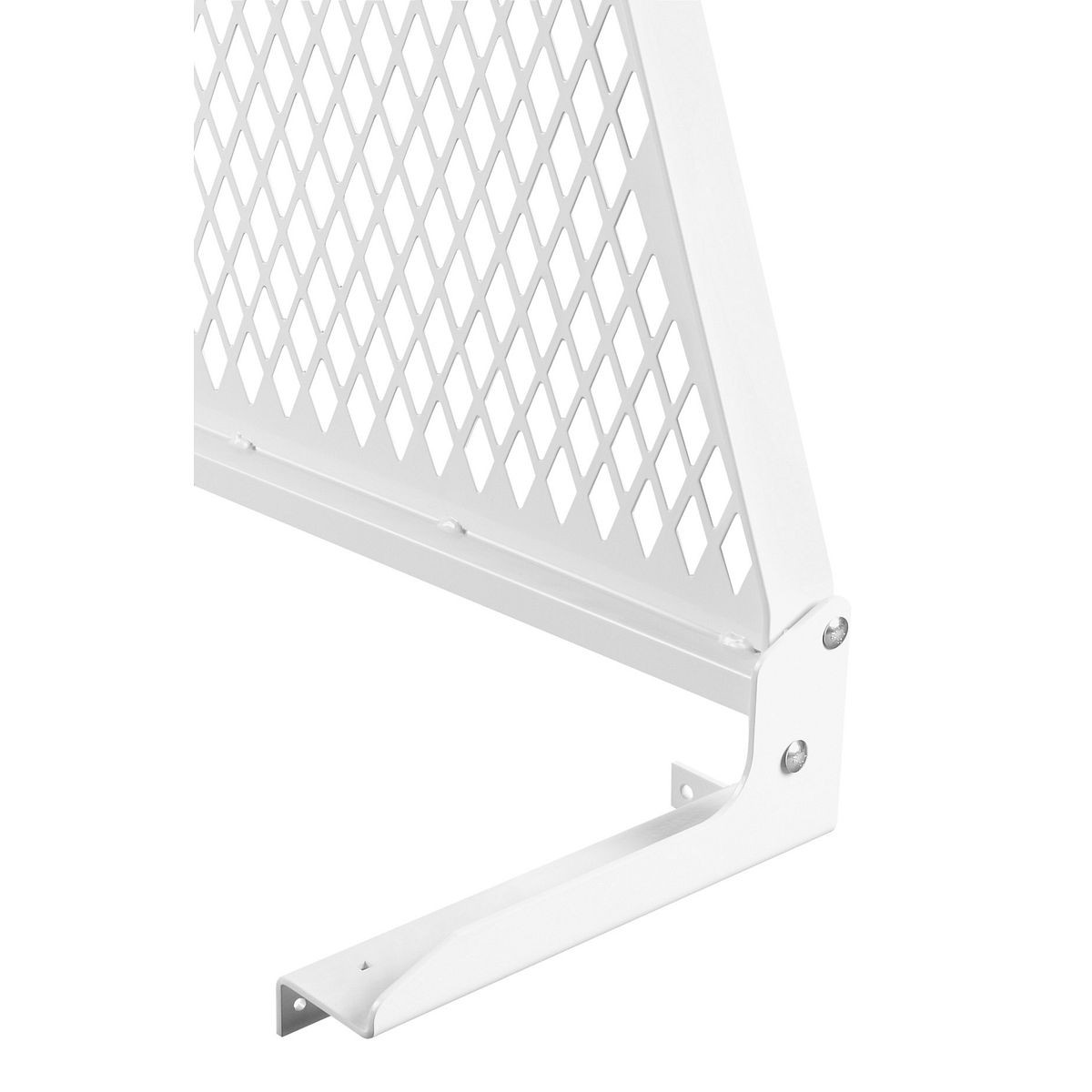 LadderProducts.com | Weather Guard 61.5" - 62.0" Cab Protector Mounting Kit 1912-3-02- White Steel