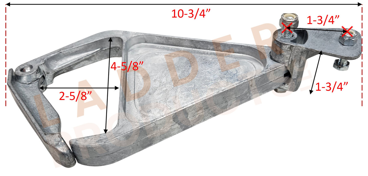 LadderProducts.com | Featherlite Extension Ladders 99186 D-Rung Gravity Lock Kit 6200D