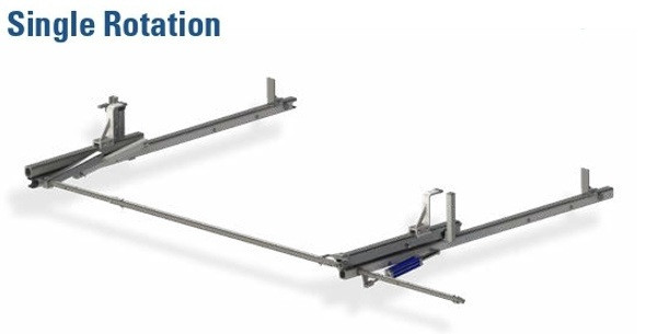 LadderProducts.com | Prime Design NextGen ErgoRack BR-FT-72-M – Universal Side Drop-Down Ladder Rack for Ford Transit (Mid/High Roof, All Wheelbases)