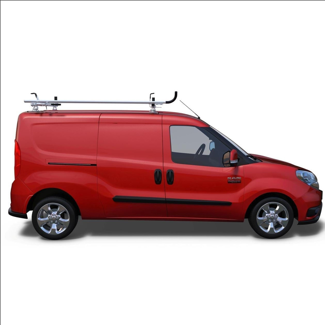 LadderProducts.com | Prime Design NextGen ErgoRack CC-PC-62-M  Dual Clamp-Down Ladder Rack for RAM ProMaster City