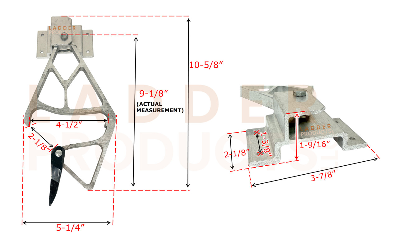 LadderProducts.com | Werner Extension Ladder D-Rung Lock Kit 28-14