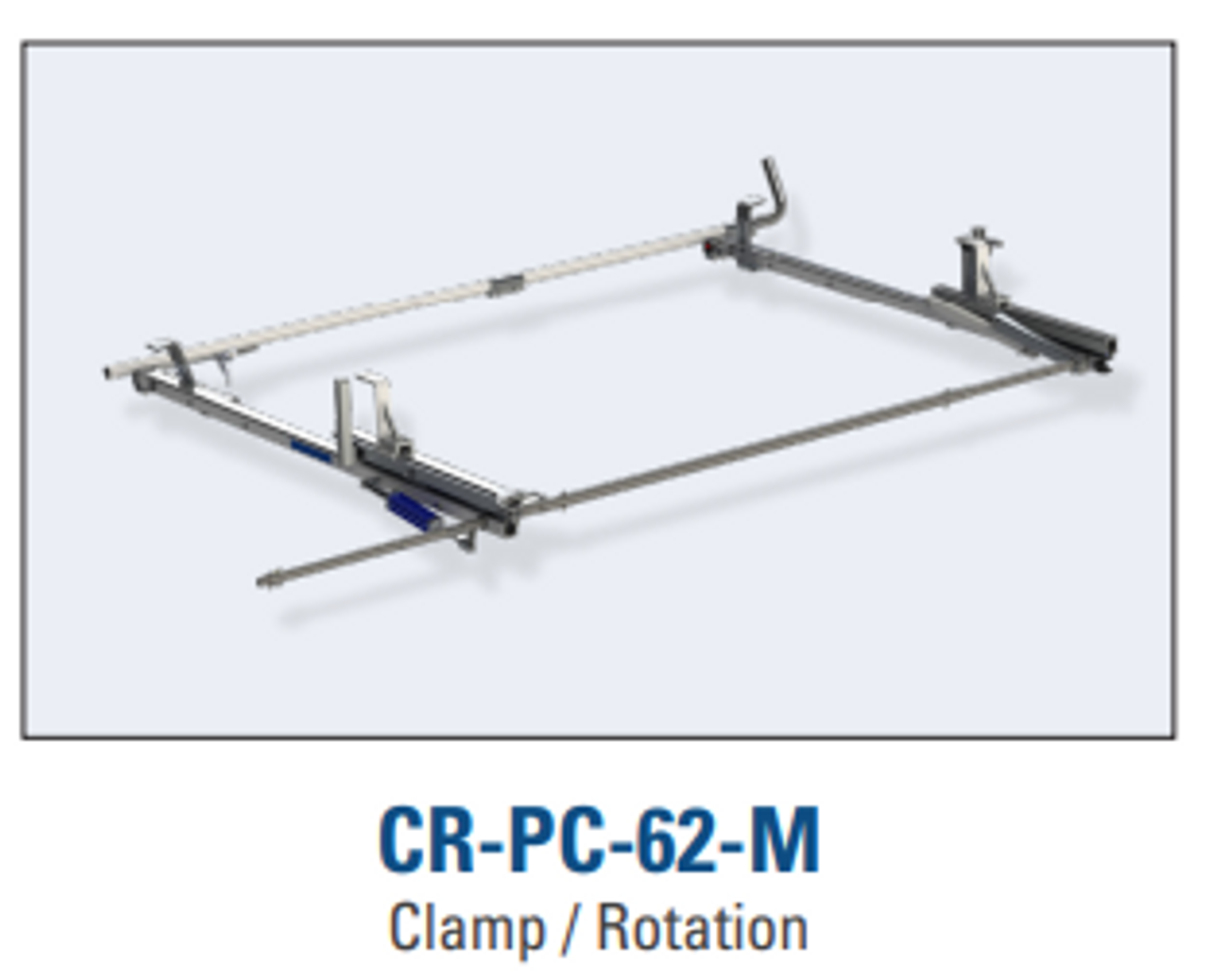 LadderProducts.com | Prime Design NextGen ErgoRack CR Clamp-Down & Drop-Down Ladder Rack for RAM ProMaster City