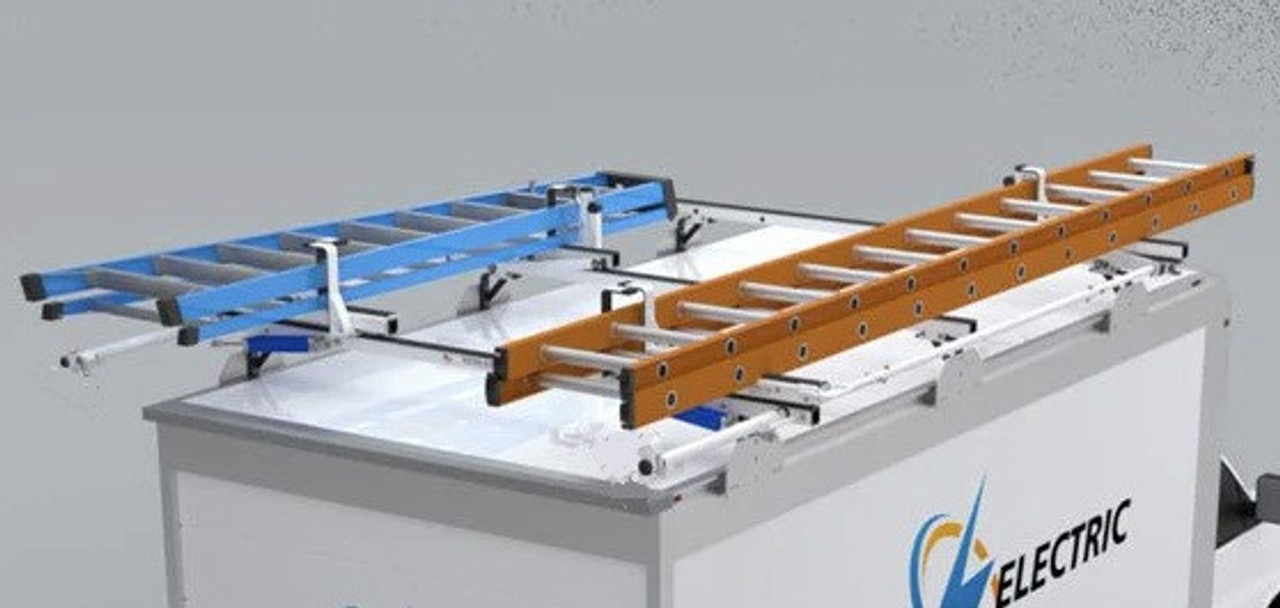 Prime Design NextGen ErgoRack RR3-PM-72-M – Dual Side Drop-Down Ladder Rack with Middle Crossbar for Ram Promaster (Low/High Roof, All Wheelbases)