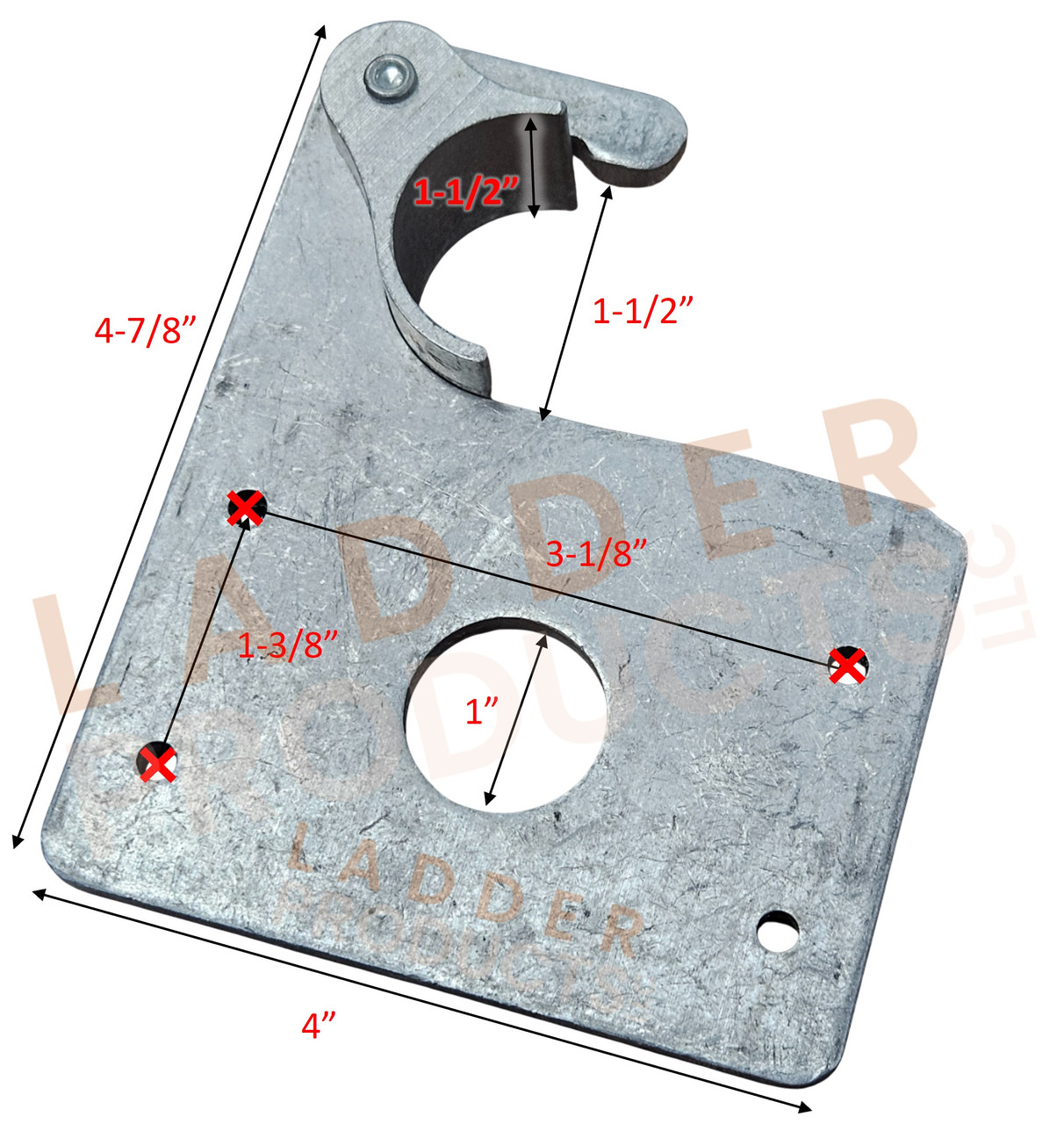 LadderProducts.com | Werner Fixed Rung Lock 49519-01 (PAIR) for 7800 Series Combo Ladder