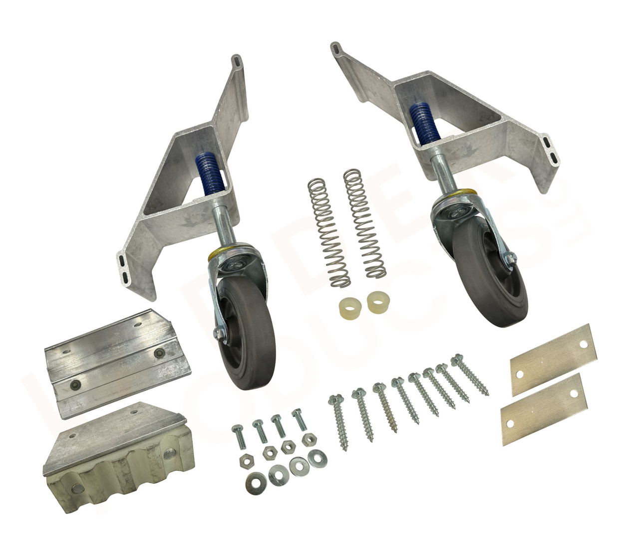 Werner Platform Step Ladder Caster Wheel 40-2HD LadderProducts.com