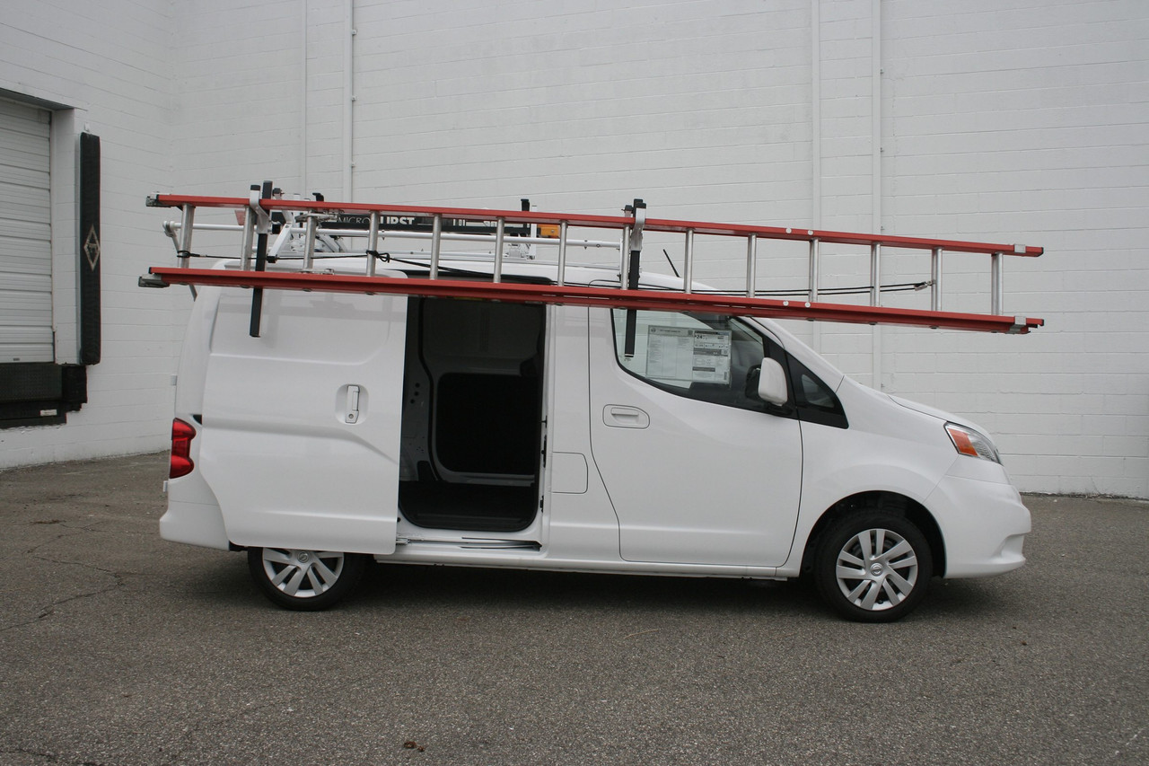 LadderProducts.com | Prime Design NextGen ErgoRack Single Side Drop-Down Ladder Rack for Nissan NV200 LadderProducts.com | Prime Design NextGen ErgoRack Single Side Drop-Down Ladder Rack for Nissan NV200