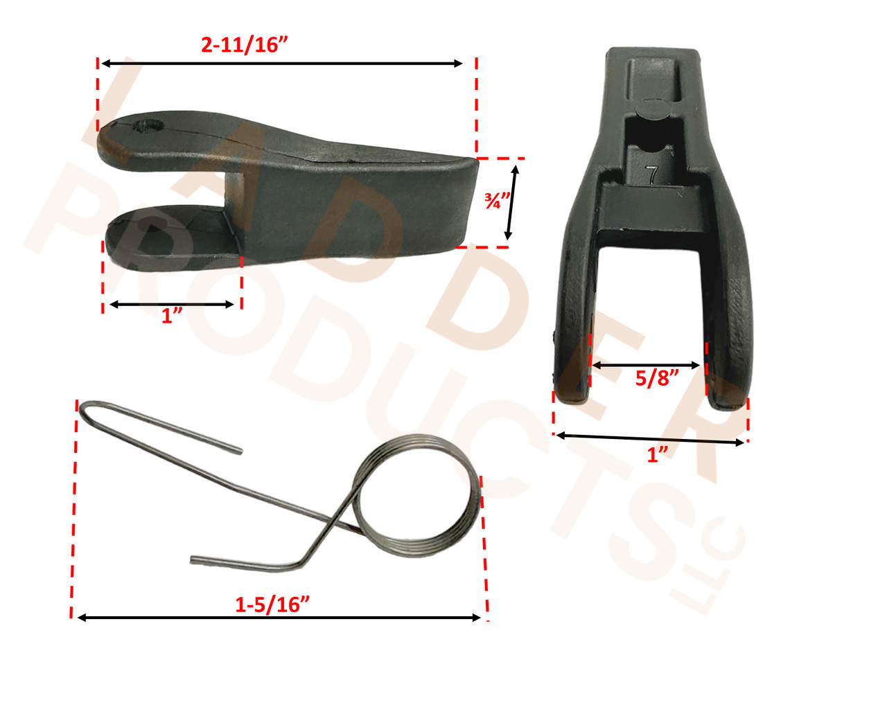 LadderProducts.com | Louisville Replacement Flipper Kit PK105.