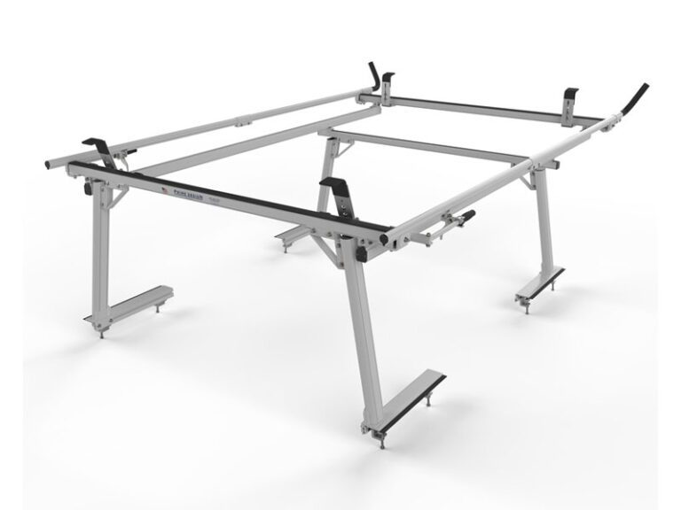 LadderProducts.com | Prime Design NEXT GEN ErgoRack Base Model Ladder Rack (BB-PU4-68-M) for 6-8 Ft Full Size Open Bed Pickups