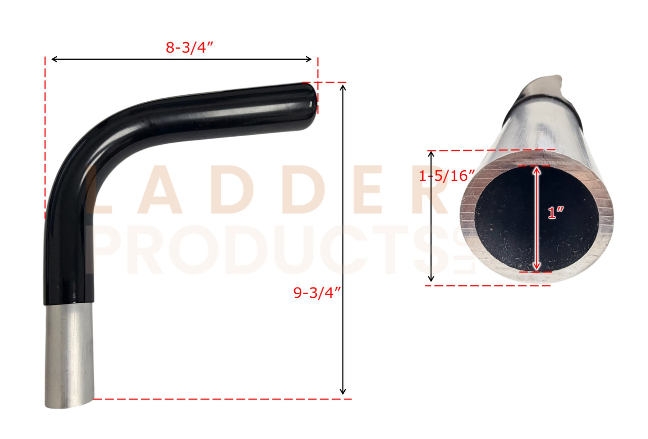 Ladder Products LLC | Prime Design Clamp Down Removable Horn CDR-7215 Dimensions