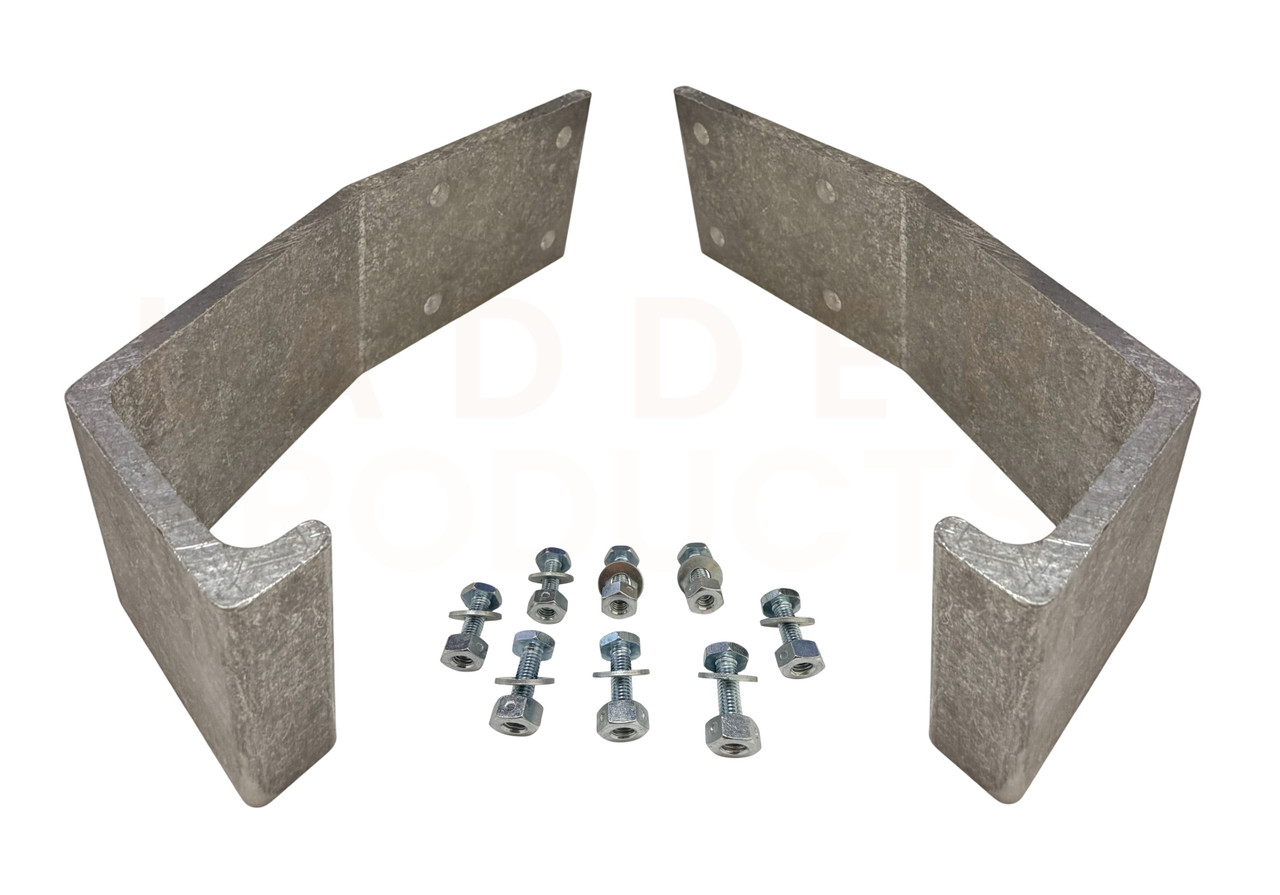 LadderProducts.com | Green Bull Extension Ladder Base Slide Guide Bracket Kit 390114 for Model 6200 Series