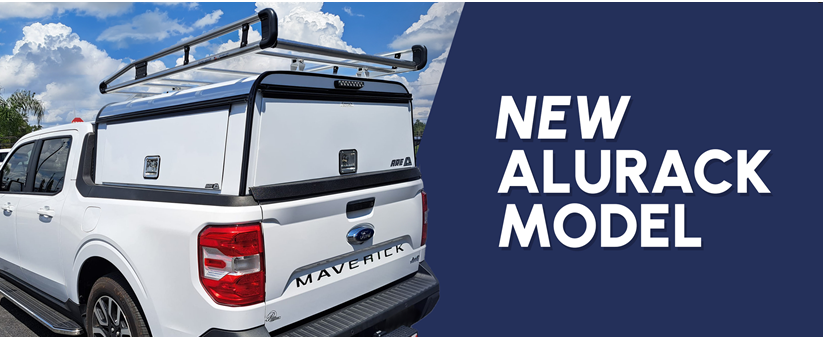 LadderProducts.com | Prime Design AluRack AR1215 for Compact Ford Maverick Pickup w/ Topper