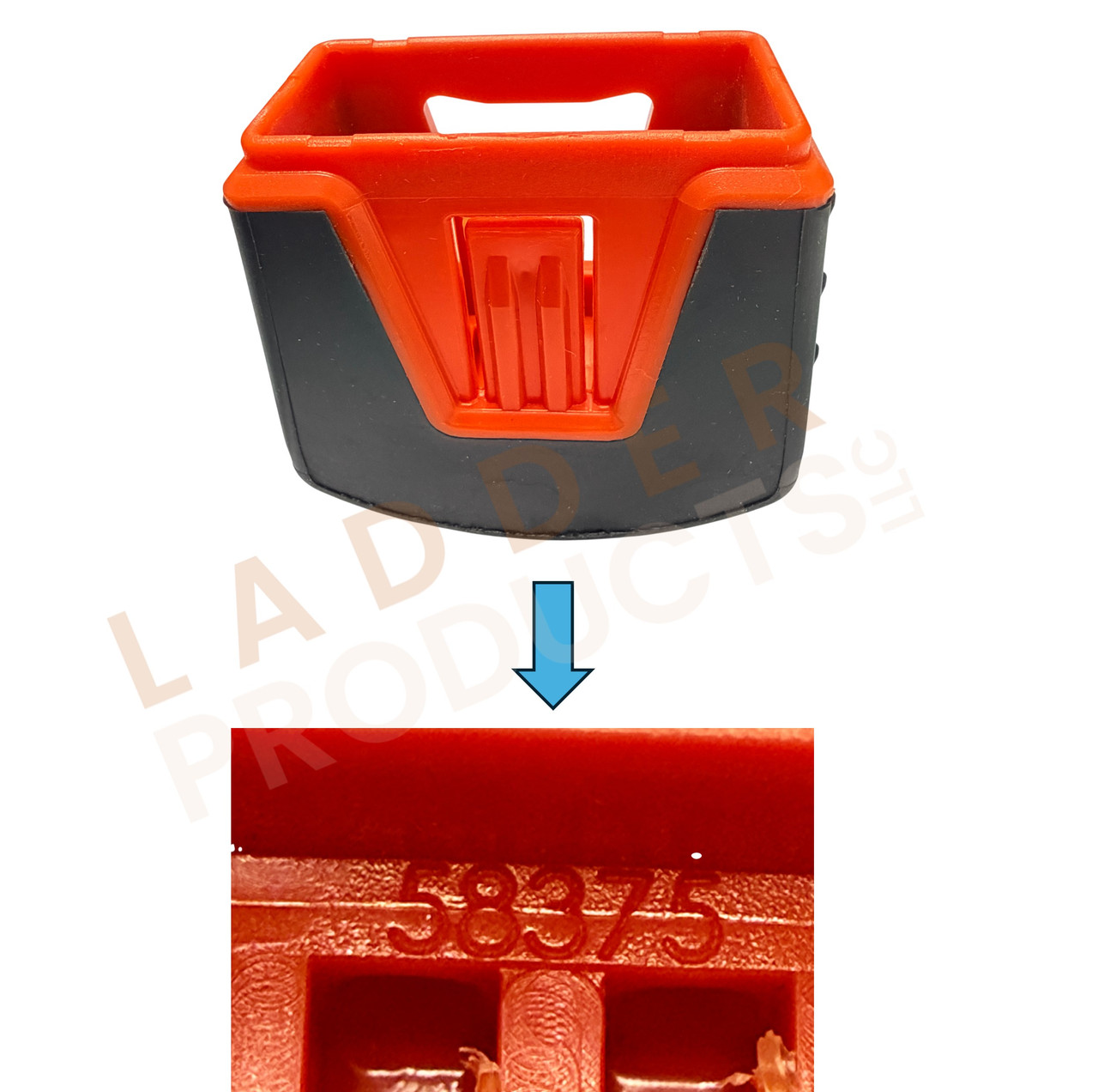 LadderProducts.com | Little Giant 58375 Ratchet Leveler Snap Foot Kit Replacement Feet for Revolution & Xtreme Ladders (Pair)