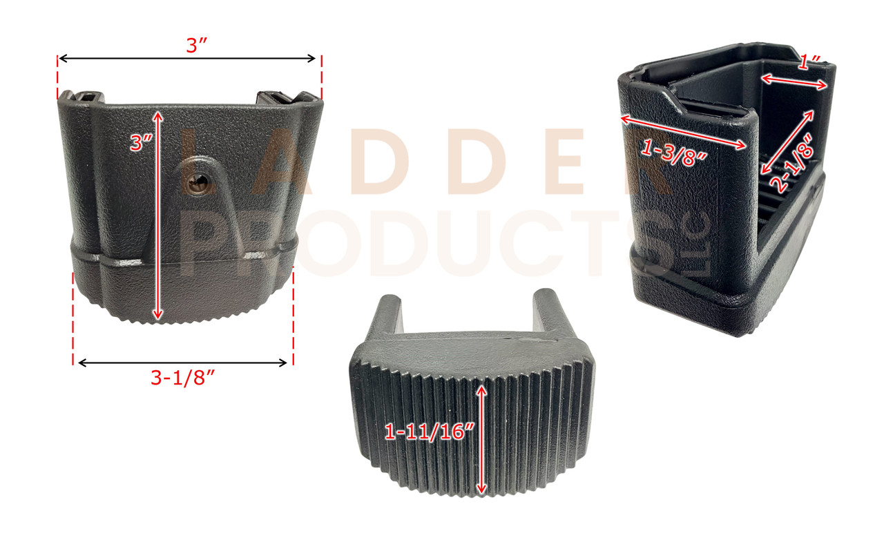 LadderProducts.com | Little Giant Outer Replacement Foot Kit 31939 for Velocity Articulating Ladder