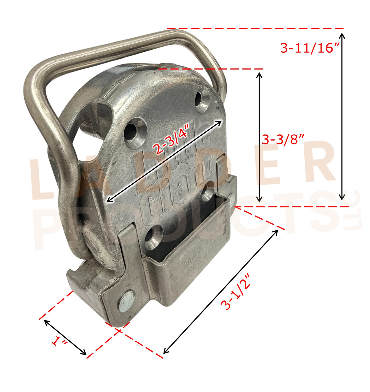 LadderProducts.com | Little Giant Palm Button With Trestle Holster Replacement Kit, Leveler 2.0