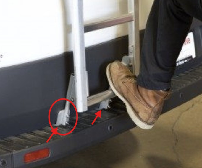 LadderProducts.com | Prime Design AAL Bottom Mounting Assembly MAK-0063 for Ford Transit High Roof