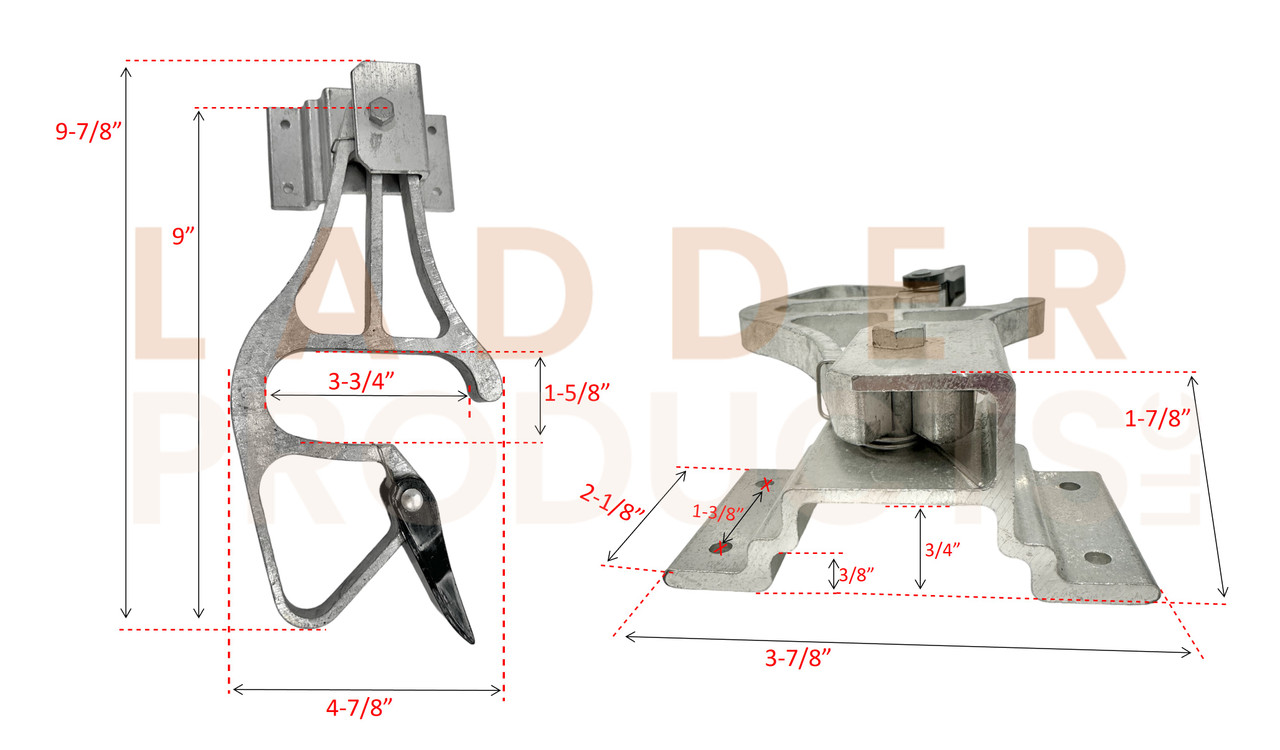 LadderProducts.com | Werner Extension Ladder Round Rung Lock Kit 28-9