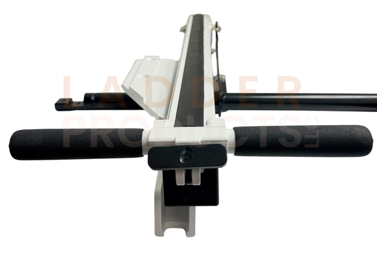 LadderProducts.com | Adrian Steel Rear Driver Side Max Drop T-Handle Assembly Arm 68012-W for Low Roof Vans