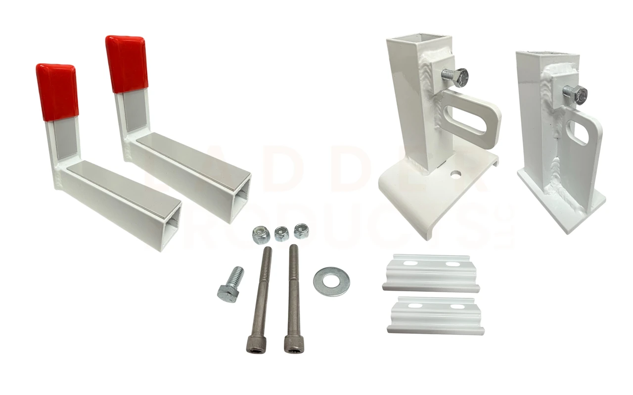 LadderProducts.com | Weather Guard Adjustable Ladder Hook Kit 70545 for EZGLIDE2™ Sliding Drop-Down Mechanism