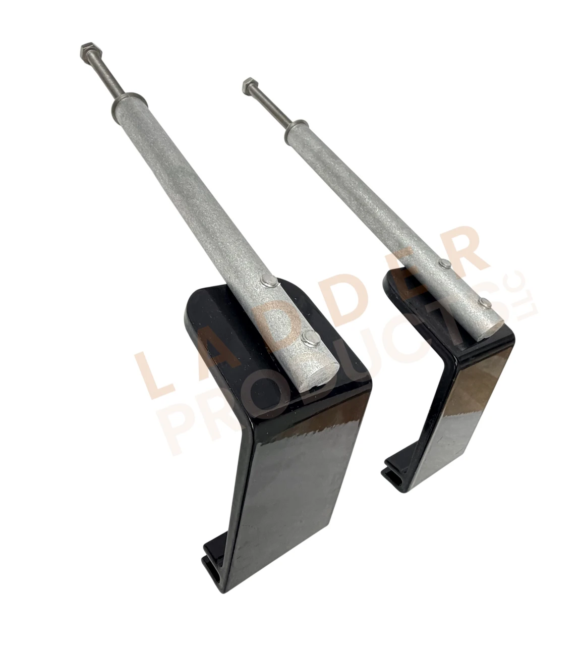 LadderProducts.com | Prime Design Access Ladder Bottom Mounting Brackets MAK-0055 for Low/Mid Roof Transit (1-Pair)