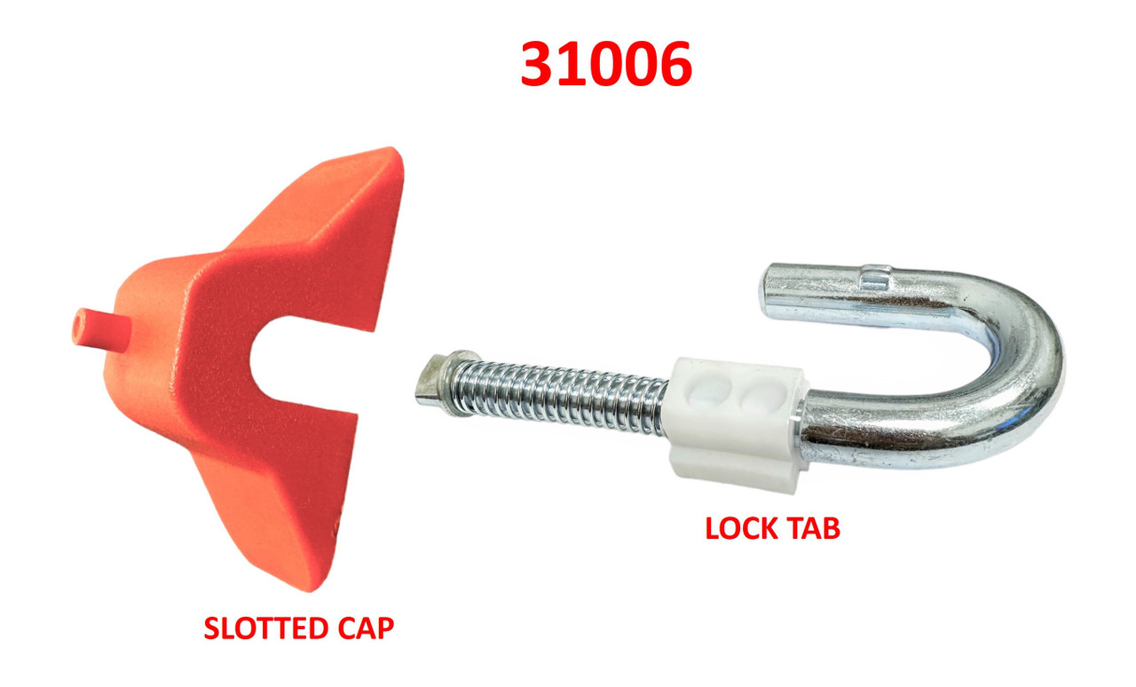 LadderProducts.com | Little Giant Rung Lock Tab J-Hook Assembly Kit 20161 31006