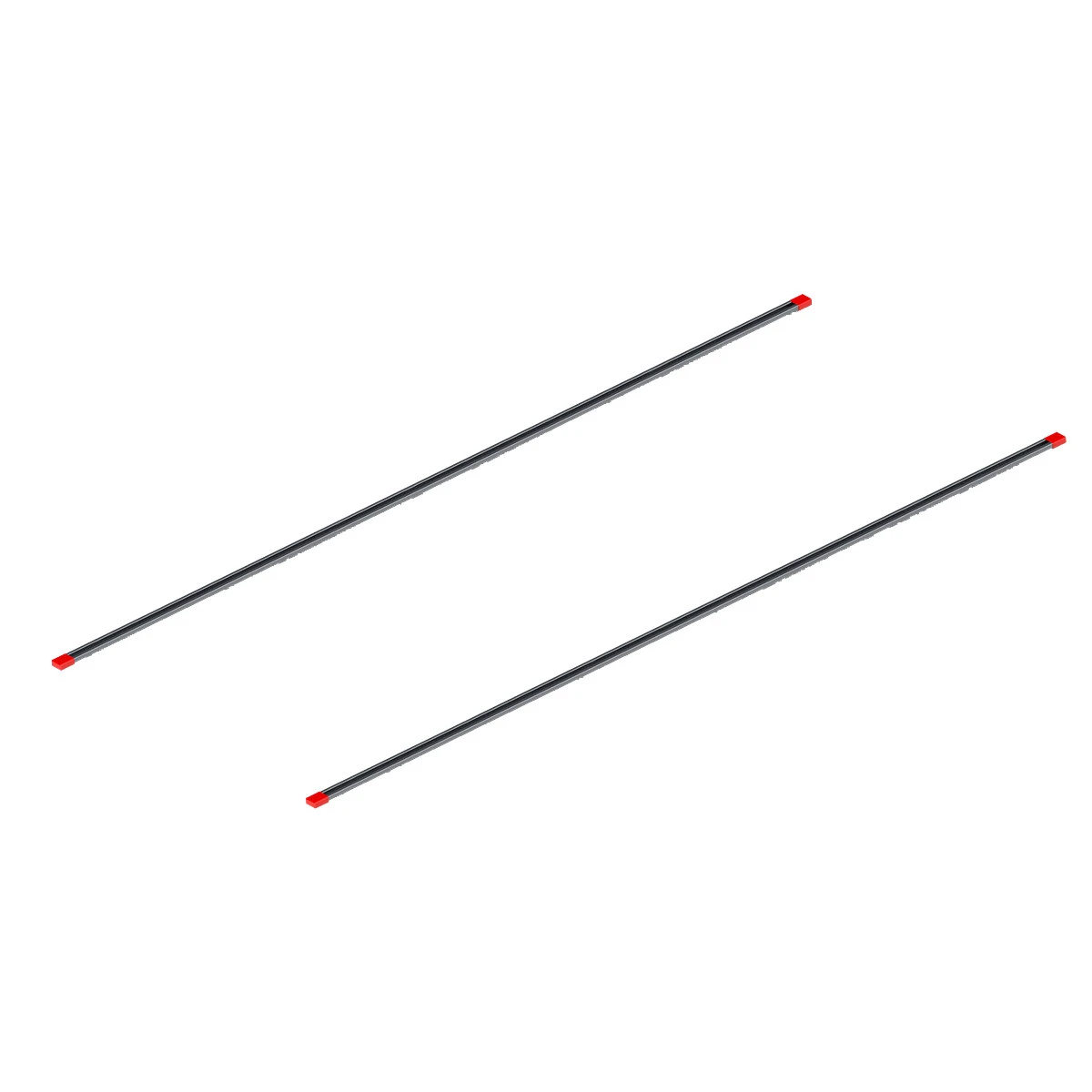 LadderProducts.com | Weather Guard 2113-0-01 Roof Rack Mounting Channel Kit for Nissan NV & Mercedes-Benz Sprinter