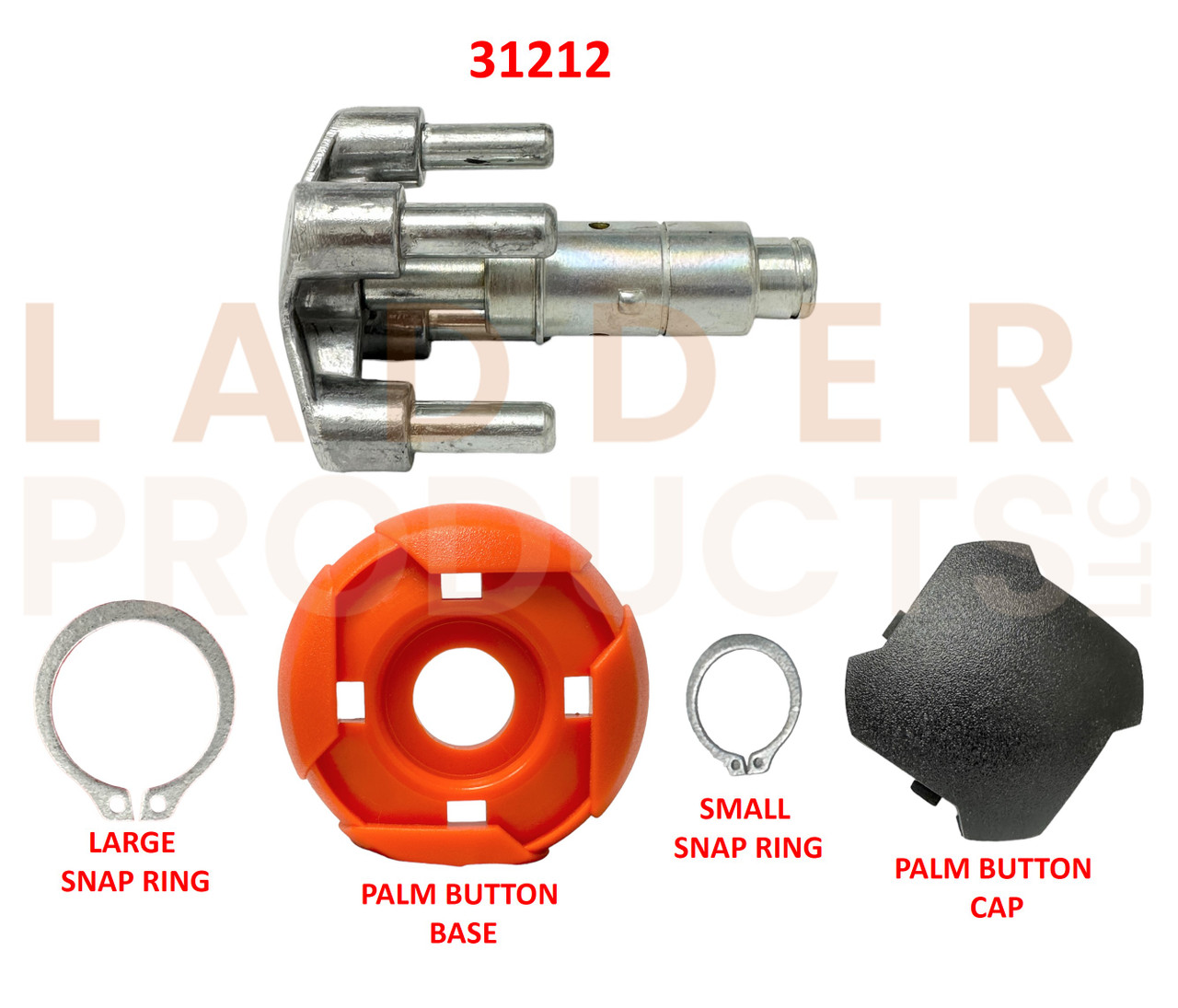 Little Giant Xtreme Revolution Ladder Quad Lock Plastic Palm